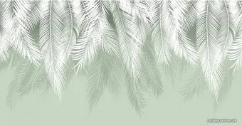 Citydecor Пальмовые листья с защитным покрытием (олива) 500x260