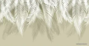 Citydecor Пальмовые листья с защитным покрытием (олива) 2 500x260