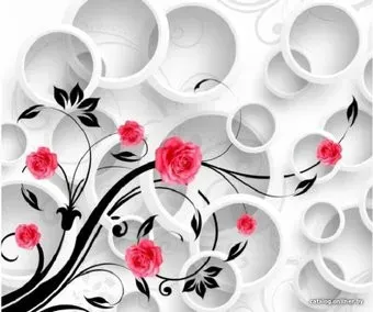 Citydecor Цветочный декор 3D 300x254
