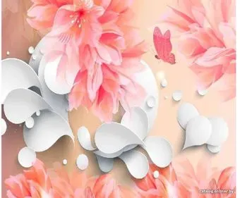 Citydecor Цветочный декор 3 3D 300x254