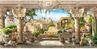 Citydecor Античная фреска с защитным покрытием 300x150
