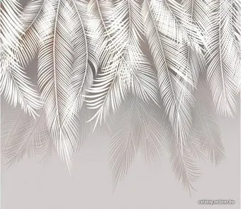 Citydecor Пальмовые листья с оттенком 300x260 (светло-серые)