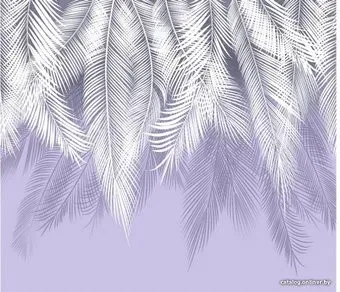 Citydecor Пальмовые листья 300x260 (пурпурный)