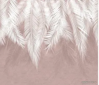 Citydecor Пальмовые листья 300x260 (пудровые гранж)