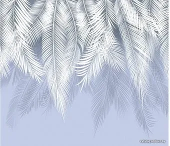 Citydecor Пальмовые листья 300x260 (голубой)
