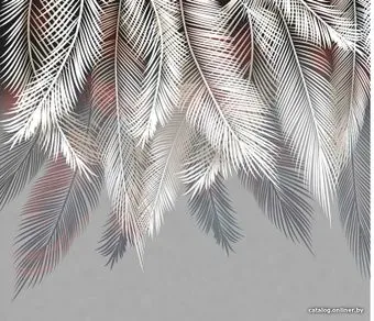Citydecor Пальмовые листья 1 300x260 (пестрые)