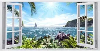 Citydecor Вид из окна 2 с защитным покрытием 300x150