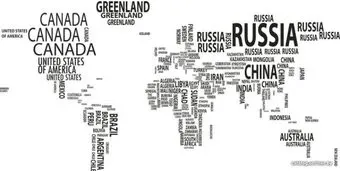 Citydecor Карта мира модерн с защитным покрытием 300x150
