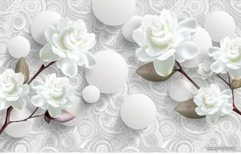 Citydecor Цветочная абстракция 7 3D 400x254