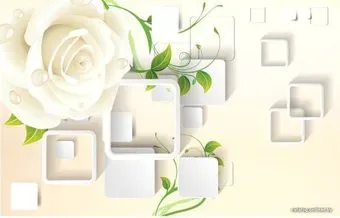 Citydecor Цветочная абстракция 2 400x254