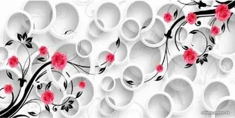 Citydecor Цветочный декор 3D 300x150