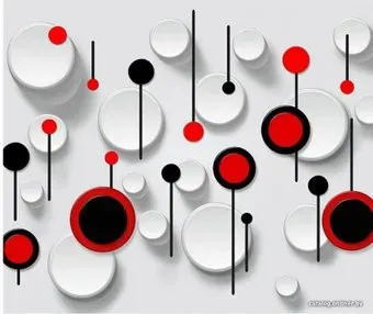 Citydecor Абстракция с кругами 300x254