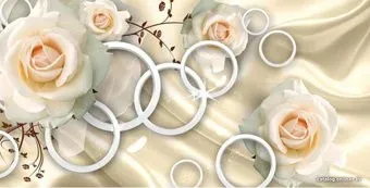 Citydecor Цветочный декор 7 3D с защитным покрытием 500x254