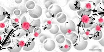 Citydecor Цветочный декор 3D с защитным покрытием 500x254