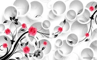 Citydecor Цветочный декор 3D с защитным покрытием 400x254