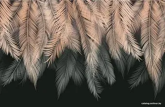 Citydecor Пальмовые листья с защ. покр. с оттенк. (бежевый-серый) 400x260