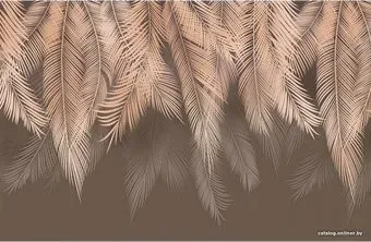 Citydecor Пальмовые листья c защит. покрытием с оттенком (бежевый) 400x260
