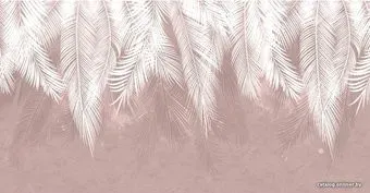 Citydecor Пальмовые листья с защитным покрытием (пудровые гранж) 500x260