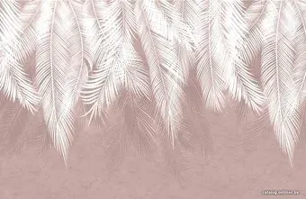 Citydecor Пальмовые листья с защитным покрытием (пудровые гранж) 400x260