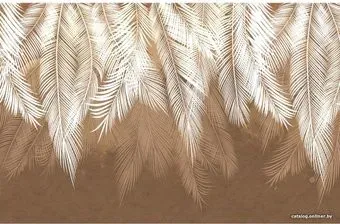 Citydecor Пальмовые листья с защитным покрытием (коричневые гранж) 400x260