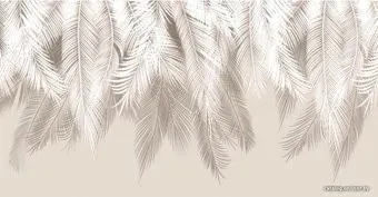 Citydecor Пальмовые листья с защитным покрытием 2 (кашемир) 500x260