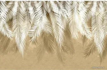 Citydecor Пальмовые листья с защитным покрытием (бежевые гранж) 400x260
