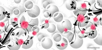 Citydecor Цветочный декор 3D 550x270
