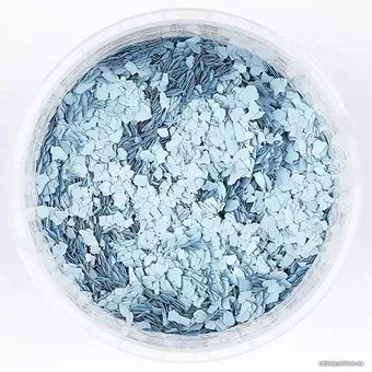 Silk Plaster добавка в жидкие обои флоковая 6 (светло-голубой)