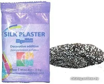 Silk Plaster серебряные точки