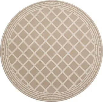 LAXMI Comfort 847 круг (3x3, Beige/Beige)