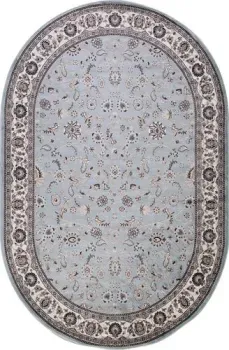 Merinos Valencia Deluxe d251-OVAL-L.BLUE-BROWN (2x4)