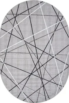 Merinos Silver F395-OVAL-GRAY (3x4)