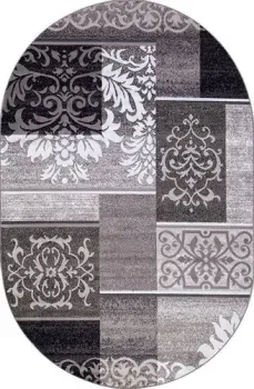 Merinos Silver D216-OVAL-GRAY (3x4)