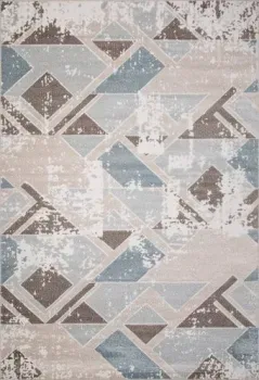 Merinos Naturel D979-STAN-BEIGE-BLUE (3x5)