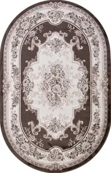 Merinos Valencia Deluxe 4015-OVAL-BROWN (2.5x4)