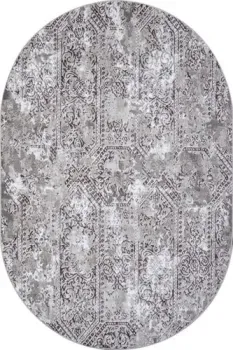 Merinos Silver F390-OVAL-GRAY (1.8x3.5)