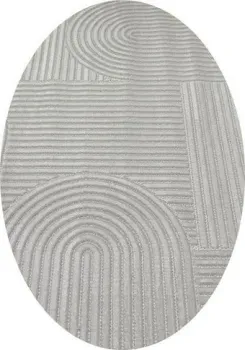 Radjab Carpet Моника Овал MC 402A 12607 (2x2.9, Beige)