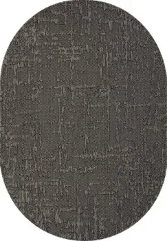 Merinos Kair S136-OVAL-BLACK-GRAY (1.6х2.3)