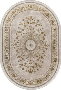 Arda Zarina A123B-OVAL-CREAM-GOLD FDY (0.8x1.5)