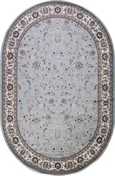 Merinos Valencia Deluxe d251-OVAL-L.BLUE-BROWN (1.5х3)