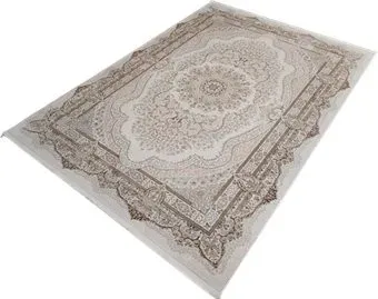 Radjab Carpet Арвен Прямоугольник PR52B 12006RK (2.4x3.4, Cream)