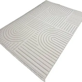 Radjab Carpet Поло Прямоугольник PL 255 12478RK (1.2x1.8, Cream)