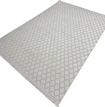 Radjab Carpet Поло Прямоугольник PL 246 12447RK (0.8x1.5, Cream)