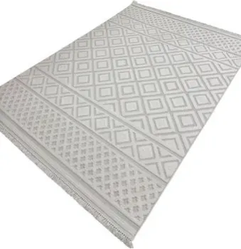 Radjab Carpet Поло Прямоугольник PL 200 12471RK (1.2x1.8, Cream)