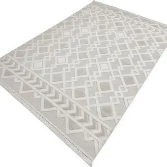 Radjab Carpet Поло Прямоугольник EN 256 12456RK (0.8x1.5, Cream Beige)