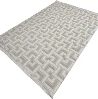 Radjab Carpet Поло Прямоугольник EN 204 12472RK (1.2x1.8, Cream/Beige)