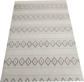 Radjab Carpet Сканди Сизаль Прямоугольник 10926C 12252RK (1.4x2, Grii/Krem)