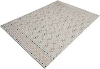 Radjab Carpet Сканди Сизаль Прямоугольник 10706A 12247RK (1.4x2, Grii/Krem)