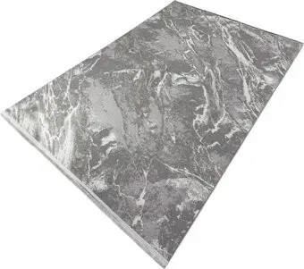 Radjab Carpet Афина Прямоугольник 9012A 12858RK (0.8x1.5, Grey/Grey)