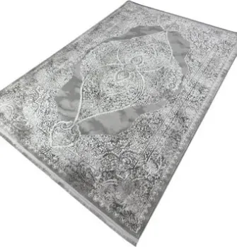 Radjab Carpet Афина Прямоугольник 9017A 12900RK (3x4, Grey/Cream)
